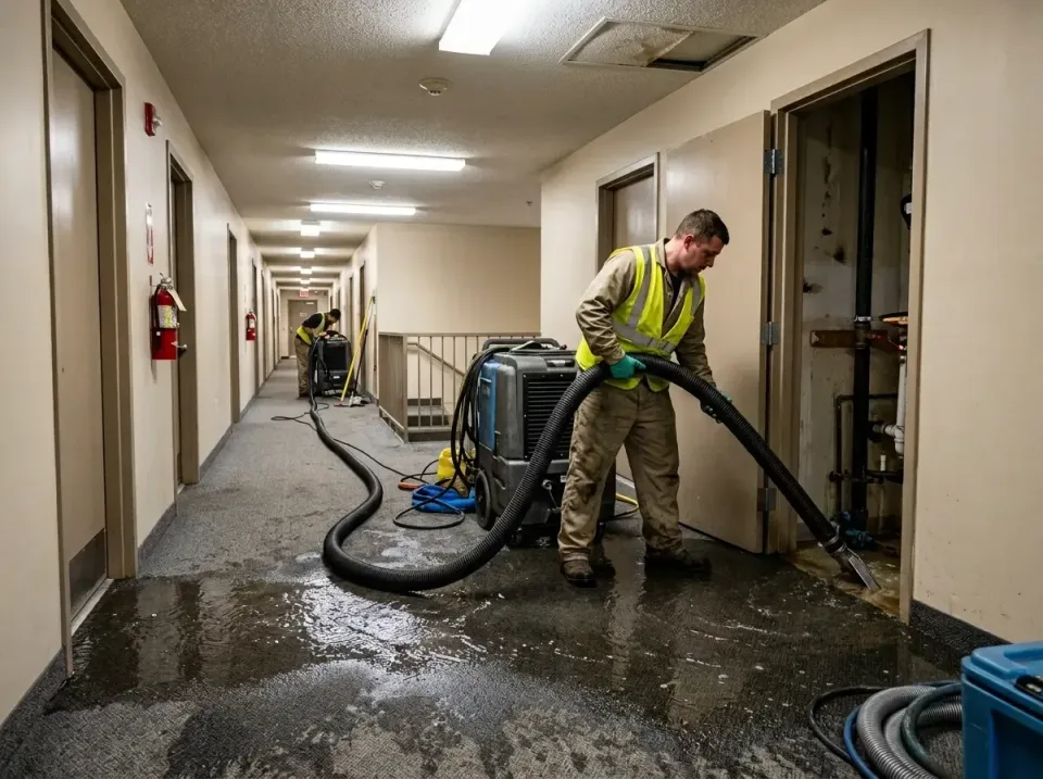 multi-unit-apartment-hallway-f-005 — frequently asked questions, Emergency Burst Pipe Water Extraction & Removal in Edcouch,…